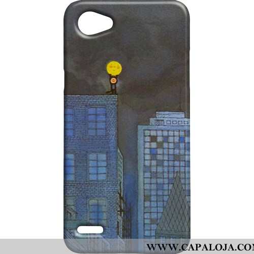 Capas Lg Q6 Fosco Life Telemóvel Azul, Capa Lg Q6 Baratos