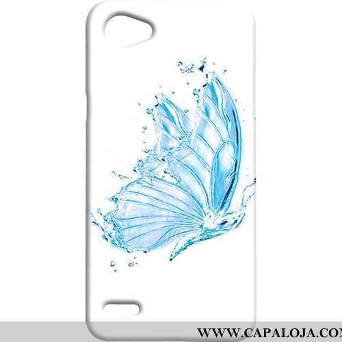 Capas Lg Q6 Fosco Novas Gravata Branco, Capa Lg Q6 Personalizado Venda