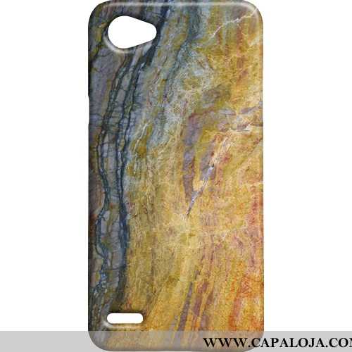 Capas Lg Q6 Fosco Pedra Rosa, Capa Lg Q6 Personalizado Promoção