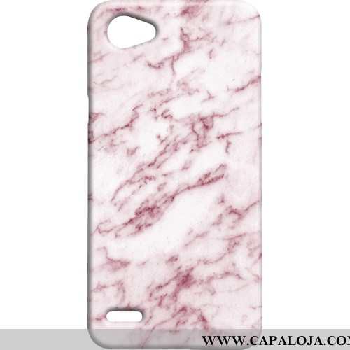 Capas Lg Q6 Fosco Pedra Rosa, Capa Lg Q6 Personalizado Promoção