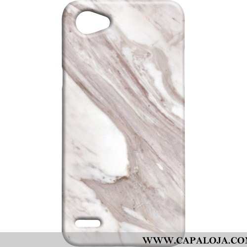 Capas Lg Q6 Fosco Pedra Rosa, Capa Lg Q6 Personalizado Promoção