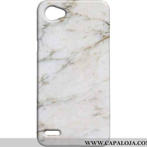 Capas Lg Q6 Fosco Pedra Rosa, Capa Lg Q6 Personalizado Promoção