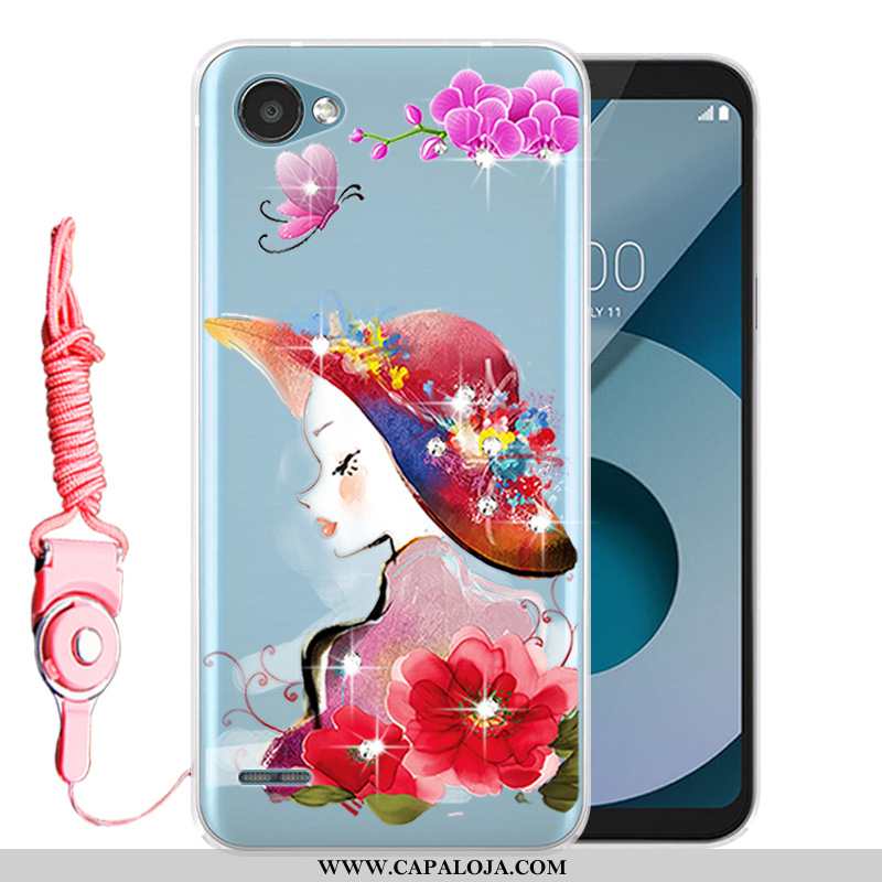 Capas Lg Q6 Protetoras Telemóvel Feminino Cases Branco, Capa Lg Q6 Silicone Barato