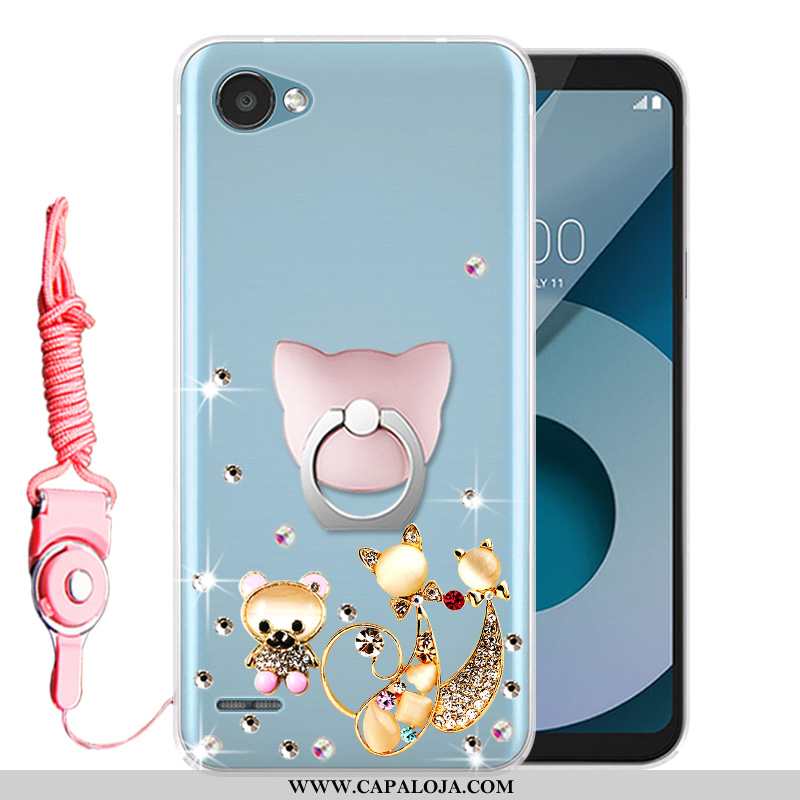 Capas Lg Q6 Protetoras Telemóvel Feminino Cases Branco, Capa Lg Q6 Silicone Barato