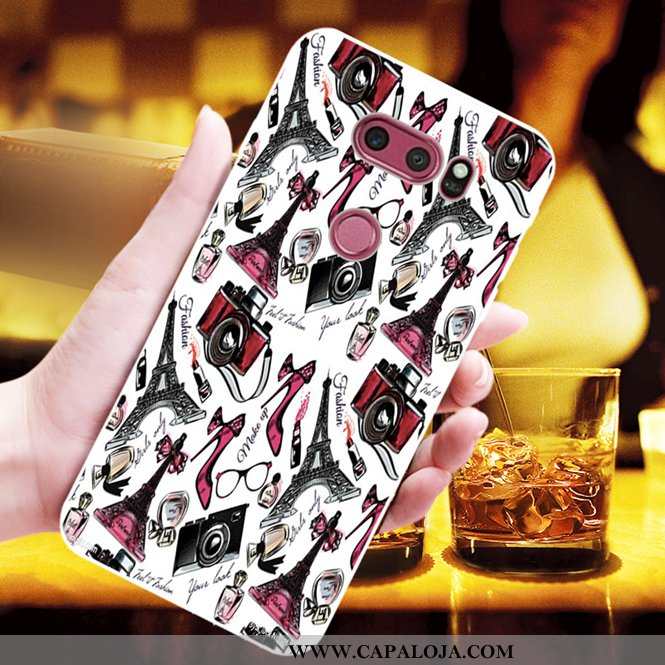 Capas Lg V30 Desenho Animado Cachorro Moda Antiqueda Amarelo, Capa Lg V30 Bonitos Baratos