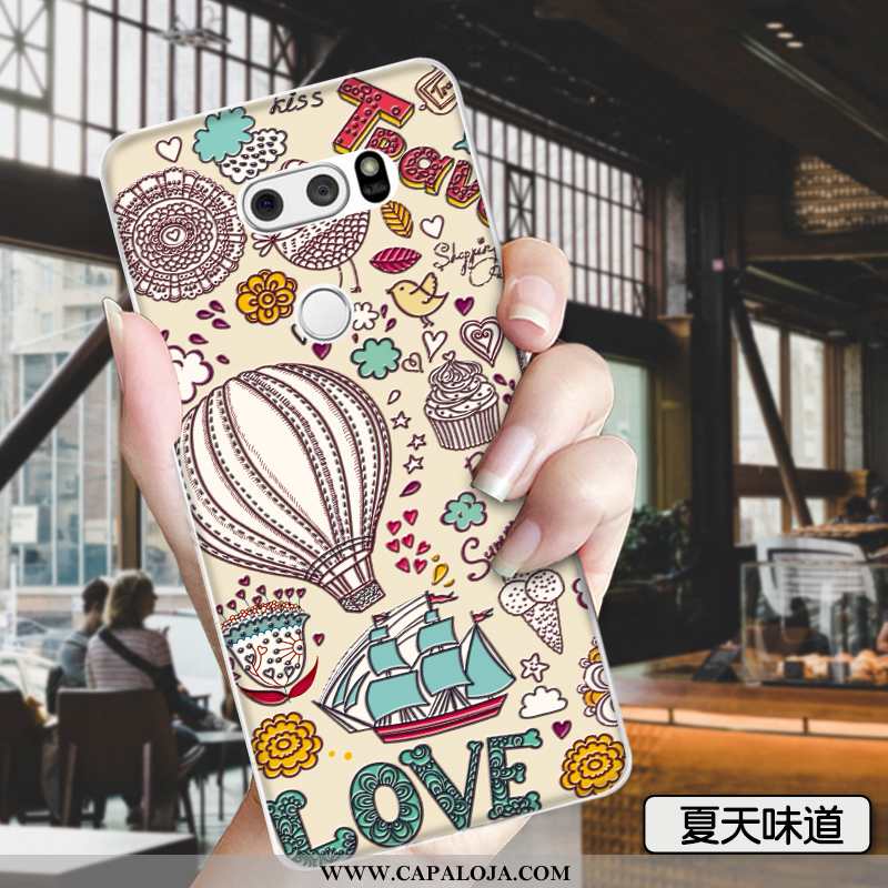 Capas Lg V30 Protetoras Pequena Antiqueda Cases Verde, Capa Lg V30 Silicone Baratos