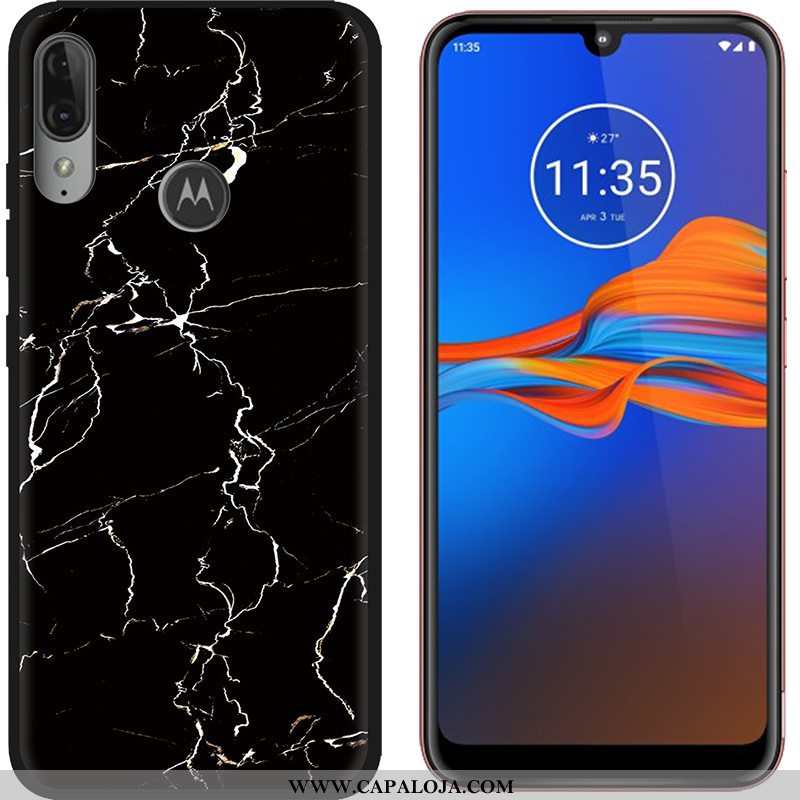 Capas Moto E6 Plus Fosco Desenho Animado Tendencia Roxo, Capa Moto E6 Plus Criativas Barato