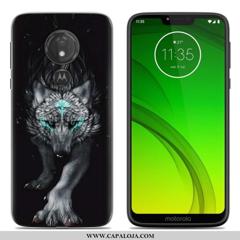 Capas Moto G7 Play Soft Desenho Animado Completa Cases Verde, Capa Moto G7 Play Protetoras Promoção