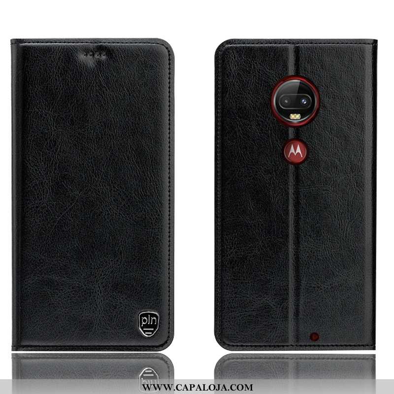 Capas Moto G7 Plus Protetoras Antiqueda Cover Completa Vermelho, Capa Moto G7 Plus Couro Legitimo Co