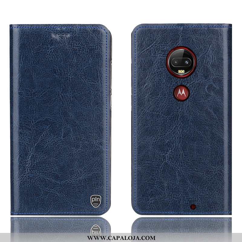 Capas Moto G7 Plus Protetoras Antiqueda Cover Completa Vermelho, Capa Moto G7 Plus Couro Legitimo Co