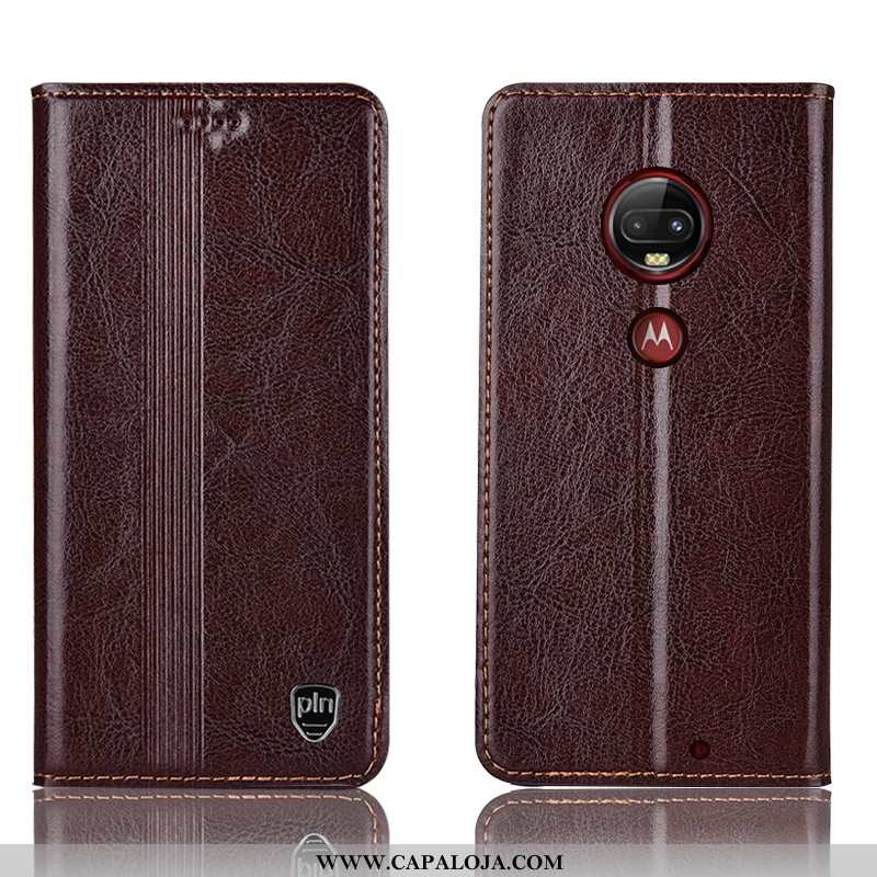 Capas Moto G7 Plus Protetoras Telemóvel Completa Vermelho, Capa Moto G7 Plus Couro Legitimo Comprar