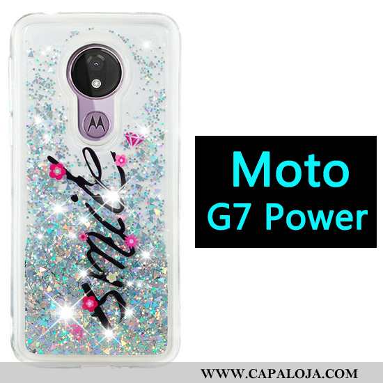 Capas Moto G7 Power Desenho Animado Cases Antiqueda Roxo, Capa Moto G7 Power Roxa Baratas