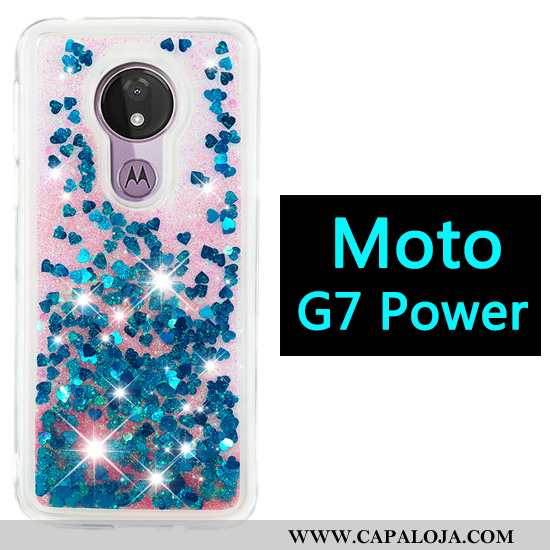 Capas Moto G7 Power Desenho Animado Cases Antiqueda Roxo, Capa Moto G7 Power Roxa Baratas