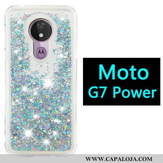 Capas Moto G7 Power Desenho Animado Cases Antiqueda Roxo, Capa Moto G7 Power Roxa Baratas