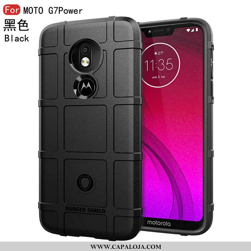 Capas Moto G7 Power Protetoras Personalizado Feminino Preto, Capa Moto G7 Power Silicone Venda