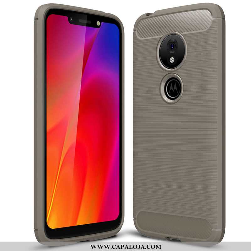 Capas Moto G7 Power Silicone Feminino Soft Preto, Capa Moto G7 Power Tendencia Baratos