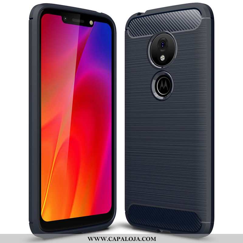 Capas Moto G7 Power Silicone Feminino Soft Preto, Capa Moto G7 Power Tendencia Baratos