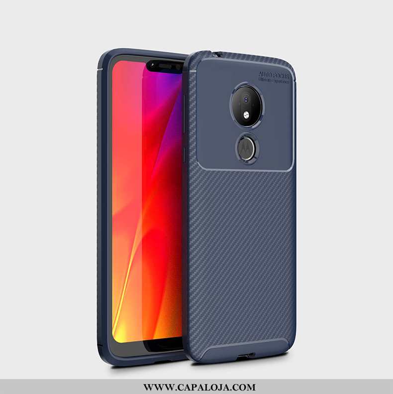 Capas Moto G7 Power Soft Completa Fibra Preto, Capa Moto G7 Power Protetoras Barato