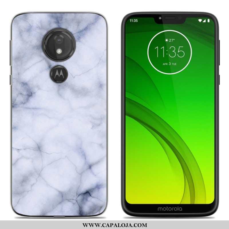 Capas Moto G7 Power Soft Roxa Telemóvel Nova Roxo, Capa Moto G7 Power Desenho Animado Baratas