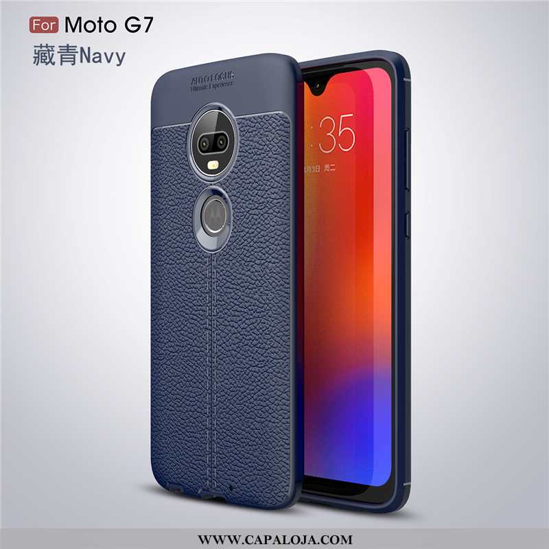 Capas Moto G7 Soft Cases Preto, Capa Moto G7 Protetoras Online