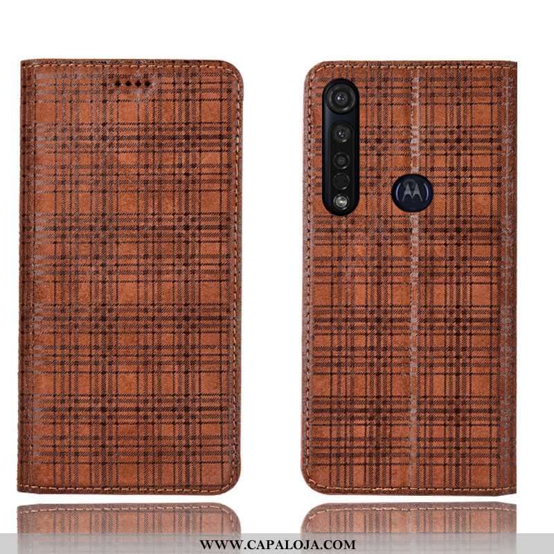 Capas Moto G8 Plus Couro Legitimo Preto Suede, Capa Moto G8 Plus Protetoras Barato