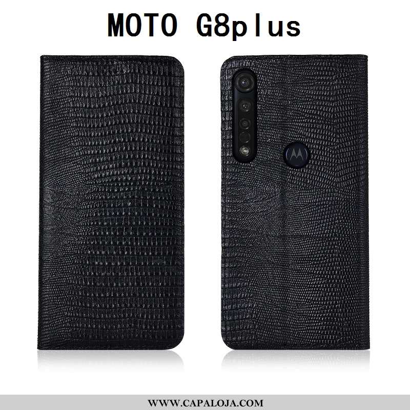 Capas Moto G8 Plus Silicone Soft Antiqueda Preto, Capa Moto G8 Plus Couro Genuíno Promoção