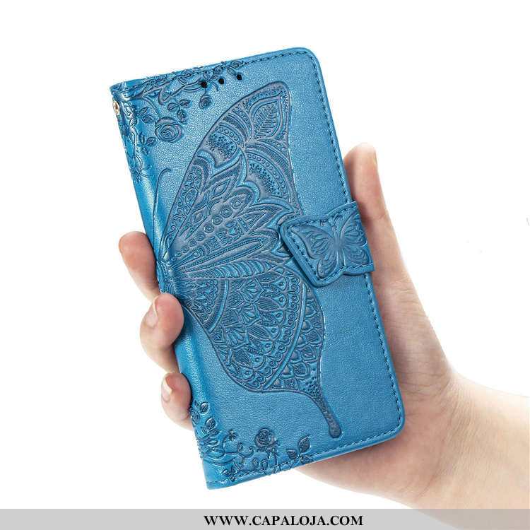 Capas Moto G8 Power Lite Carteira Telemóvel Cases Azul, Capa Moto G8 Power Lite Couro Online