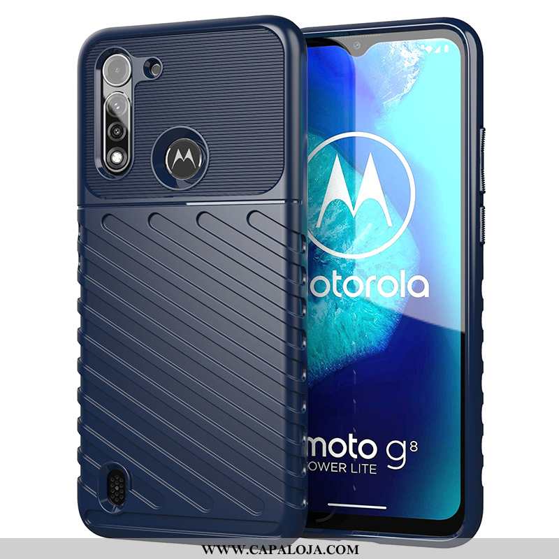 Capas Moto G8 Power Lite Protetoras Antiqueda Preto, Capa Moto G8 Power Lite Telemóvel Venda