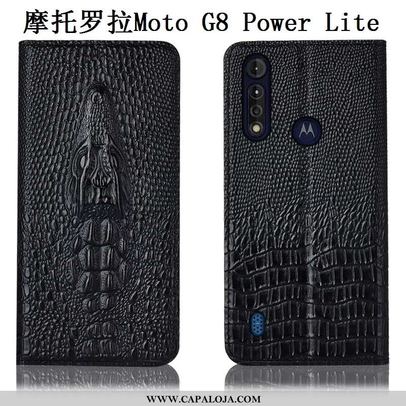 Capas Moto G8 Power Lite Protetoras Cover Azul, Capa Moto G8 Power Lite Couro Genuíno Promoção