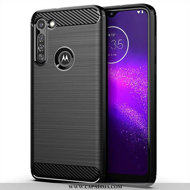 Capas Moto G8 Power Protetoras Antiqueda Preto Original, Capa Moto G8 Power Silicone Venda