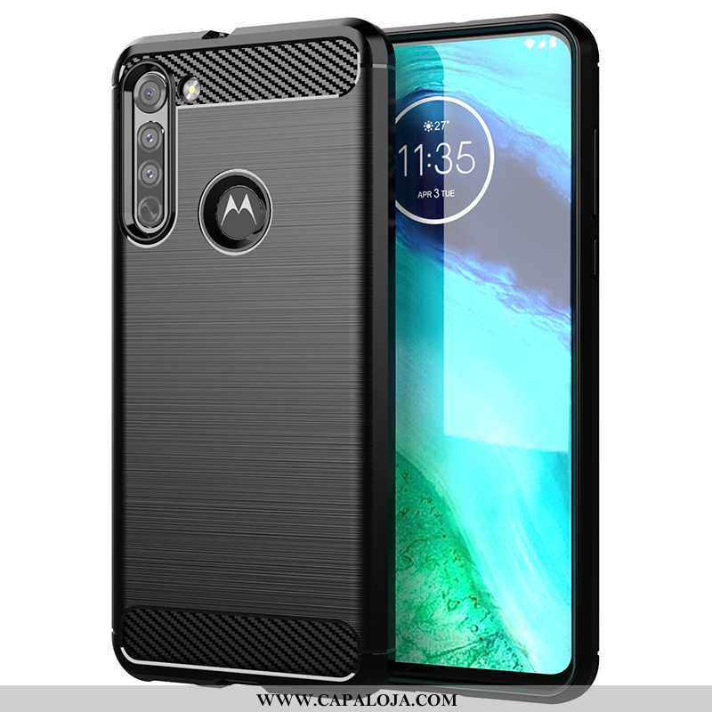 Capas Moto G8 Protetoras Telemóvel Cases Cinza, Capa Moto G8 Silicone Comprar