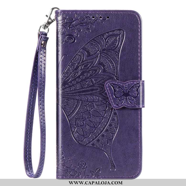 Capas Motorola One Action Couro Antiqueda Telemóvel Roxo, Capa Motorola One Action Protetoras Barato