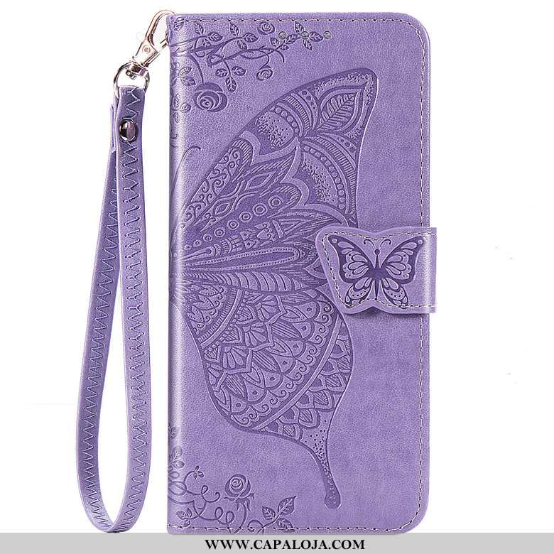 Capas Motorola One Action Couro Antiqueda Telemóvel Roxo, Capa Motorola One Action Protetoras Barato