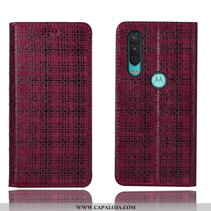 Capas Motorola One Action Protetoras Preto Antiqueda, Capa Motorola One Action Couro Legitimo Barato