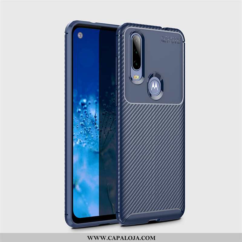 Capas Motorola One Action Protetoras Telemóvel Soft Cases Castanho, Capa Motorola One Action Fosco B