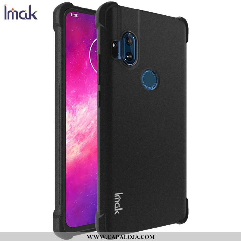 Capas Motorola One Hyper Fosco Completa Antiqueda Preto, Capa Motorola One Hyper Soft Baratos