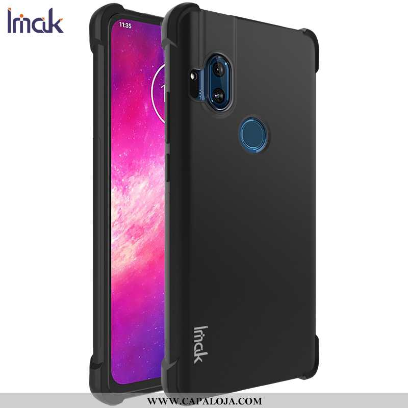 Capas Motorola One Hyper Fosco Completa Antiqueda Preto, Capa Motorola One Hyper Soft Baratos