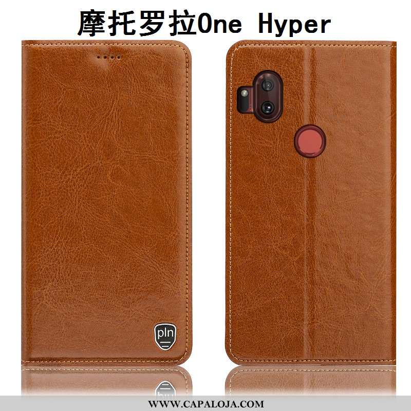 Capas Motorola One Hyper Protetoras Antiqueda Telemóvel Tigrada Castanho, Capa Motorola One Hyper Co