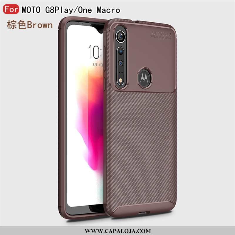 Capas Motorola One Macro Silicone Completa Antiqueda Soft Preto, Capa Motorola One Macro Couro Venda