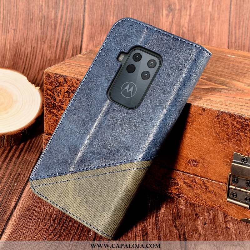 Capas Motorola One Zoom Couro Antiqueda Suporte Vermelho, Capa Motorola One Zoom Protetoras Online