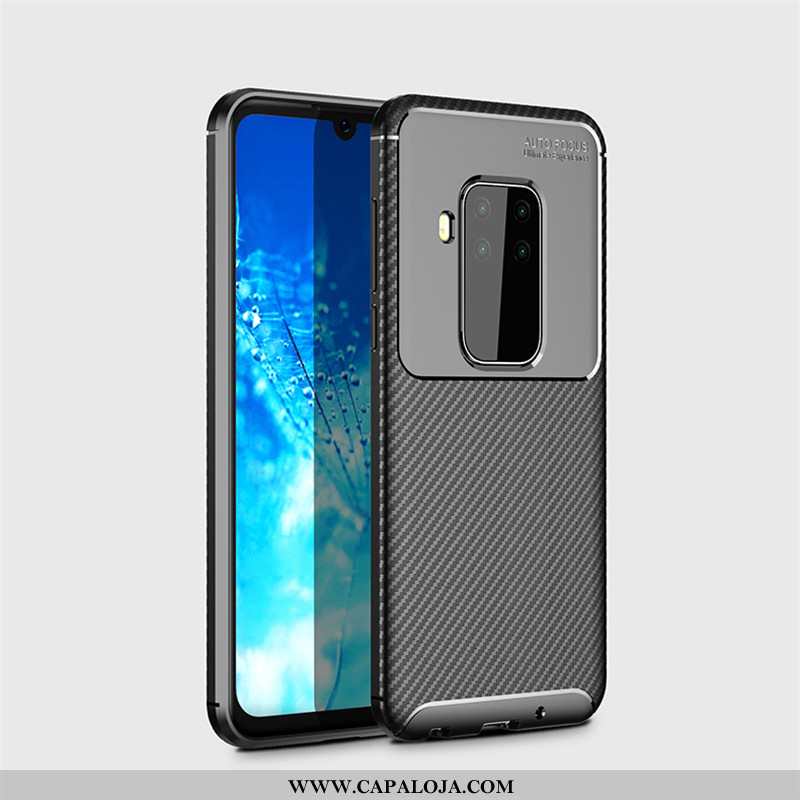 Capas Motorola One Zoom Fosco Fibra Telemóvel Protetoras Preto, Capa Motorola One Zoom Soft Baratos