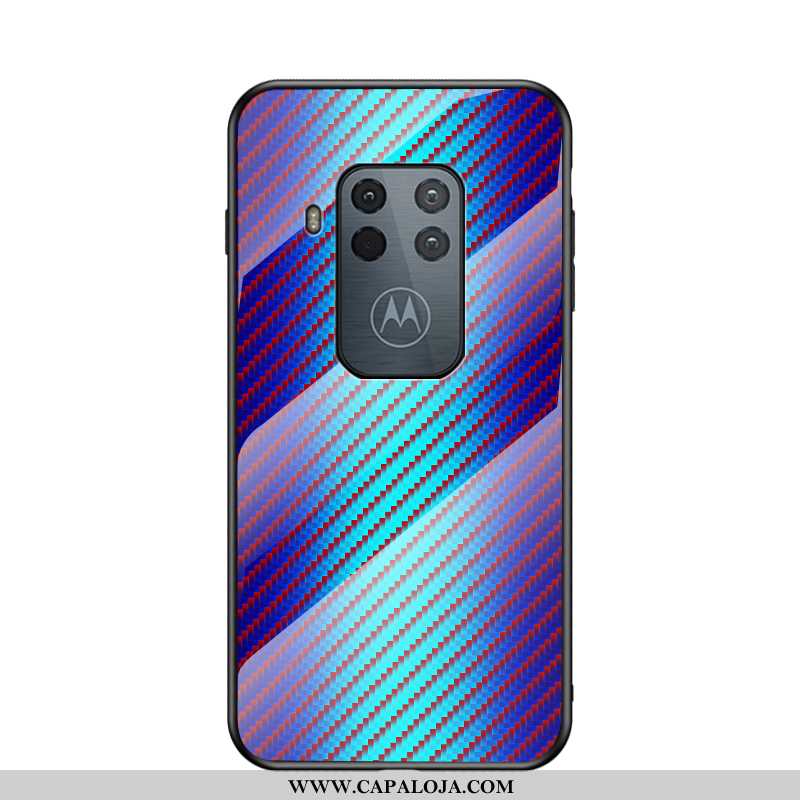 Capas Motorola One Zoom Soft Tendencia Malha Vidro Roxo, Capa Motorola One Zoom Protetoras Barato