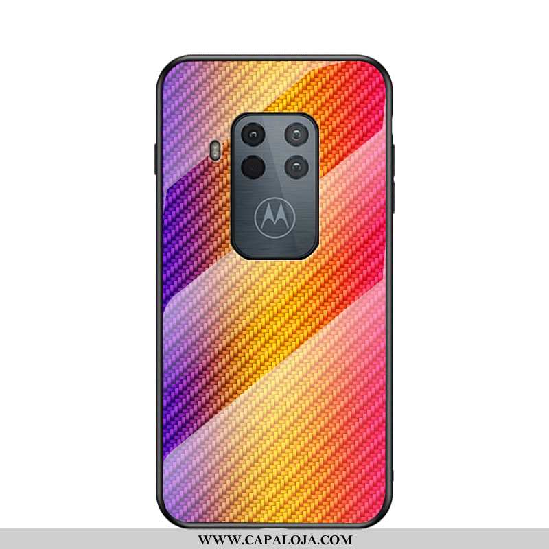 Capas Motorola One Zoom Soft Tendencia Malha Vidro Roxo, Capa Motorola One Zoom Protetoras Barato