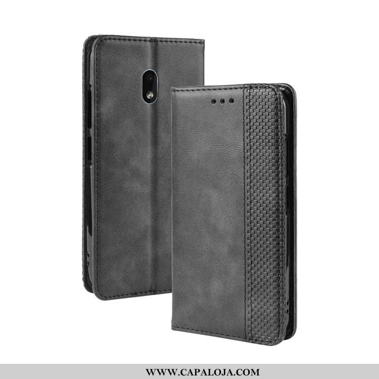 Capas Nokia 2.2 Couro Antiqueda Cover Cases Preto, Capa Nokia 2.2 Protetoras Online