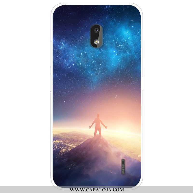 Capas Nokia 2.2 Desenho Animado Telemóvel Masculino Cinza, Capa Nokia 2.2 Tendencia Baratos