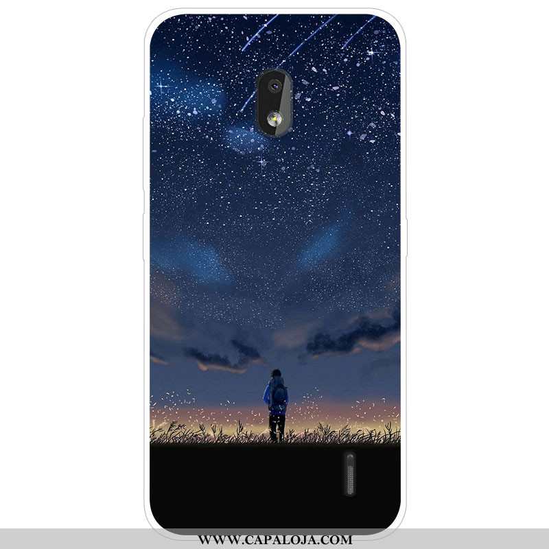 Capas Nokia 2.2 Desenho Animado Telemóvel Masculino Cinza, Capa Nokia 2.2 Tendencia Baratos