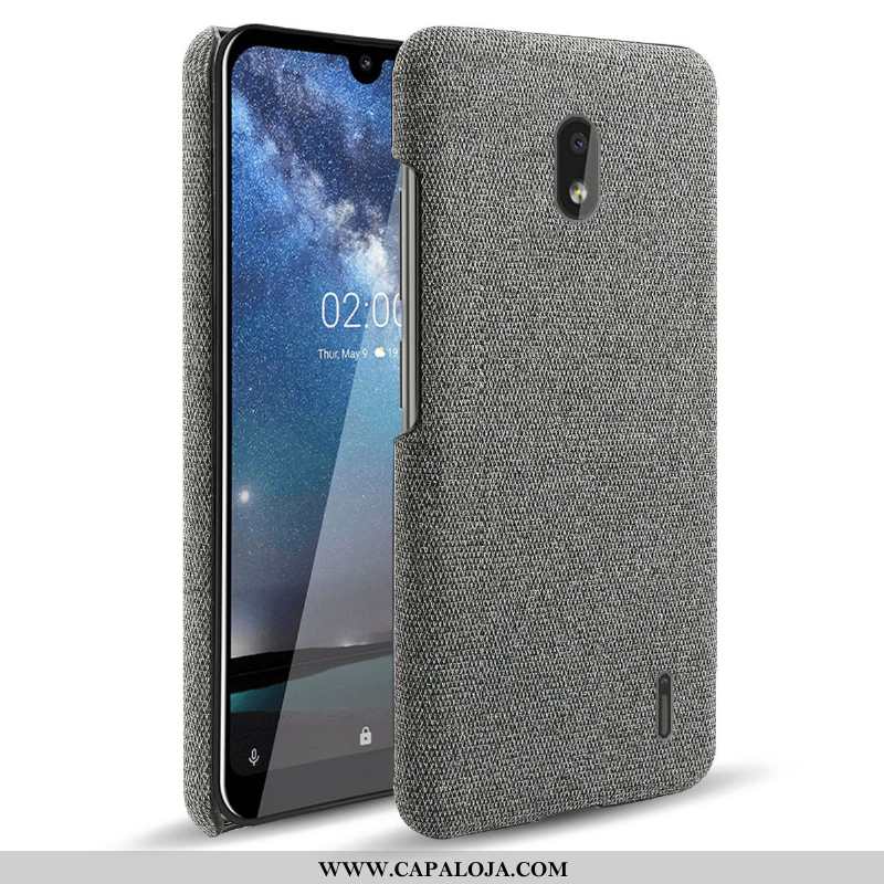 Capas Nokia 2.2 Slim Cases Telemóvel Tecido Cinza, Capa Nokia 2.2 Protetoras Barato