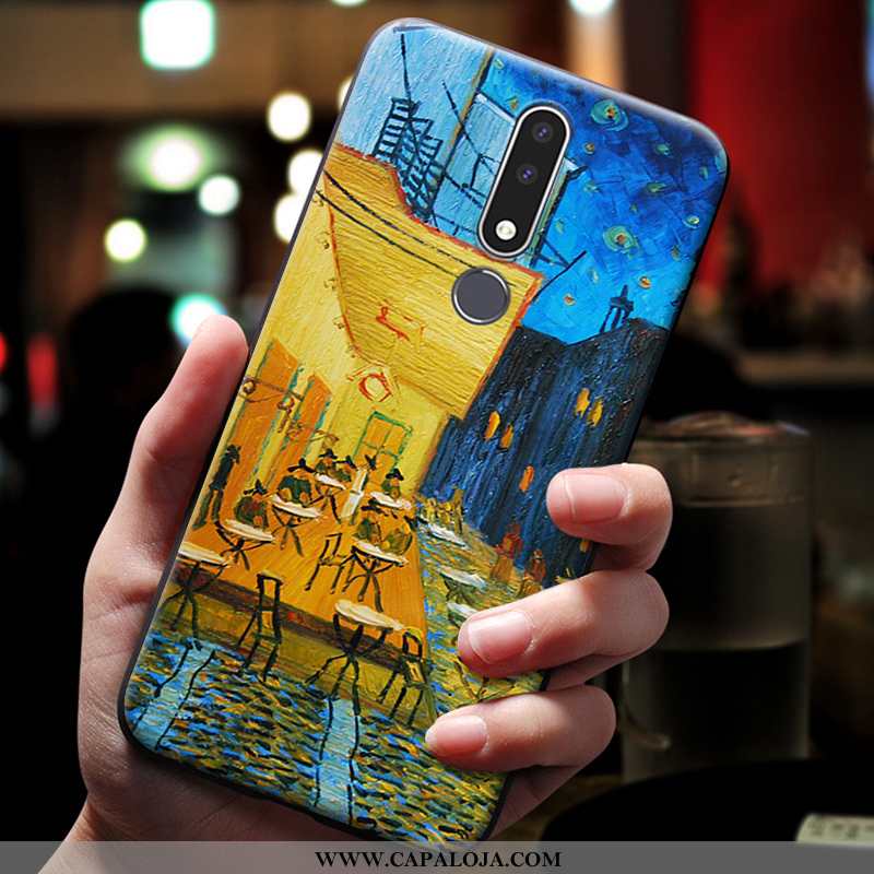 Capas Nokia 3.1 Plus Desenho Animado Feminino Masculino Azul, Capa Nokia 3.1 Plus Cordao Online