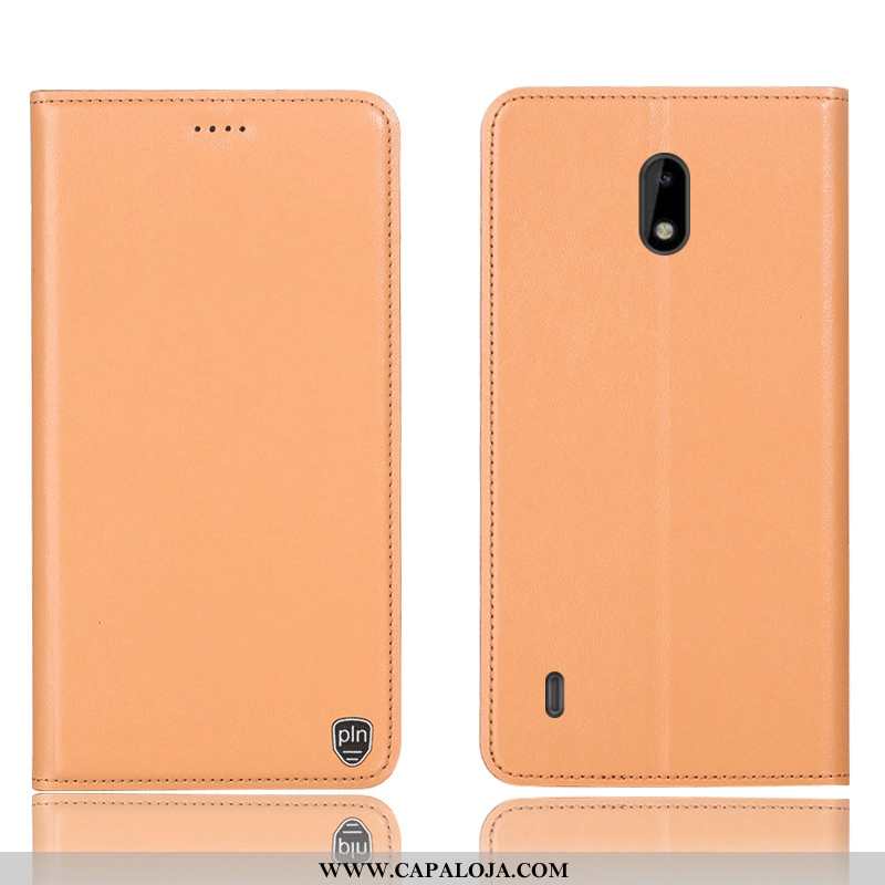 Capas Nokia 3.1 Protetoras Cases Cover Amarelo, Capa Nokia 3.1 Couro Legitimo Baratas