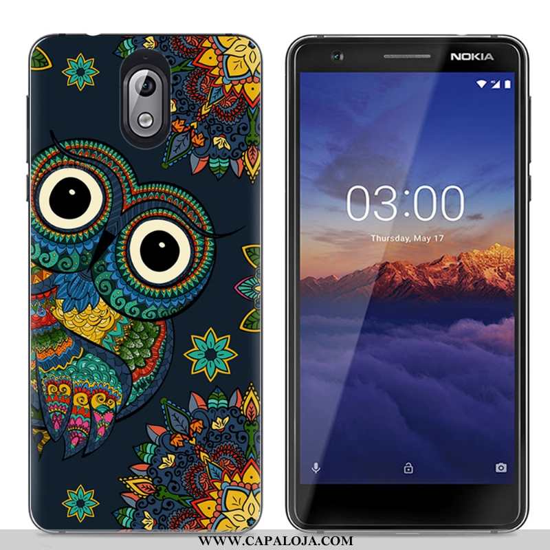 Capas Nokia 3.1 Soft Colorido Tendencia Cases, Capa Nokia 3.1 Protetoras Venda